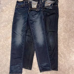 (2) American Eagle Jeans 28x30